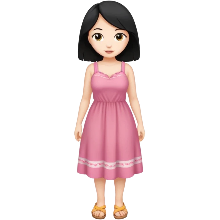 Girl naked black hair with big breasts and open show pussy naked full body  emoji