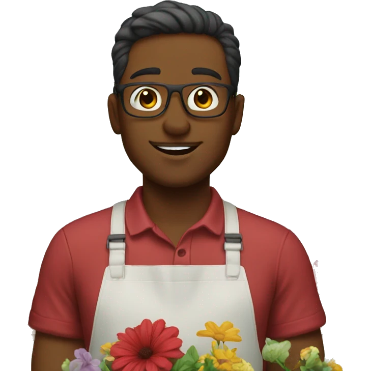 Florist life emoji