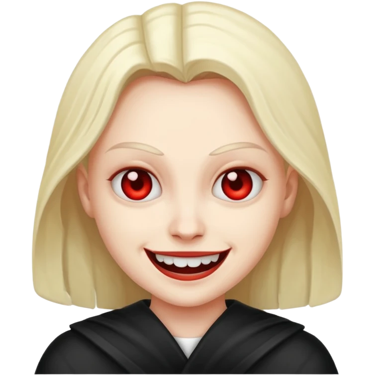 Happy evil emoji