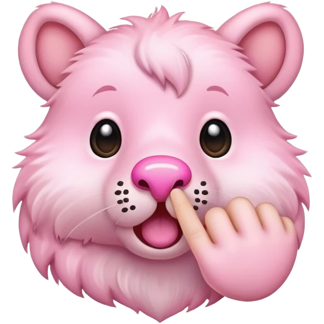 cute animal nose boop emoji