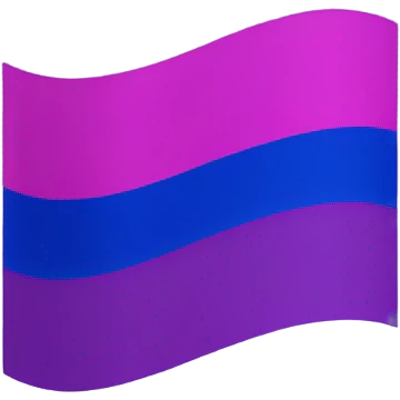 bisexual flag  emoji