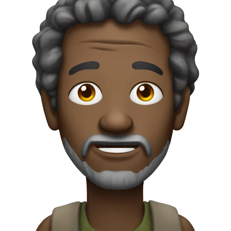 Homeless man emoji