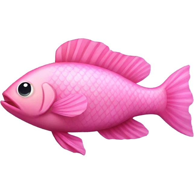pink fish emoji