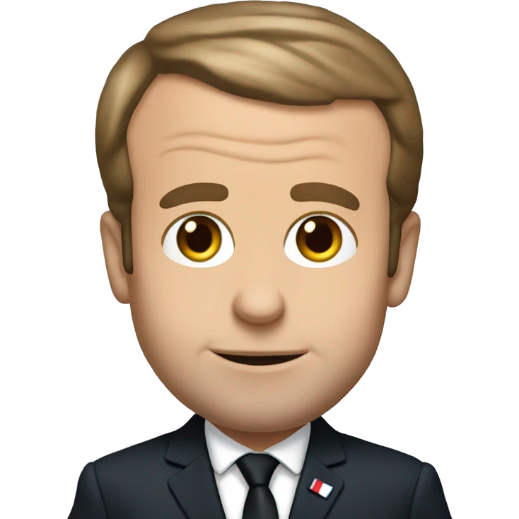 Emmanuel Macron emoji