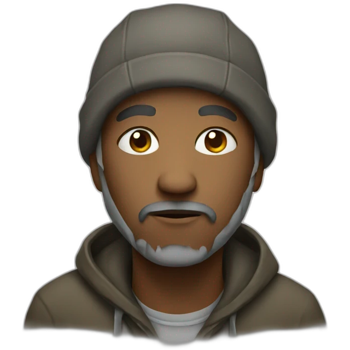 homeless emoji