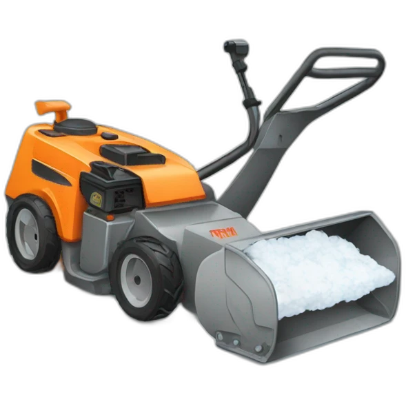 Snowthrower emoji
