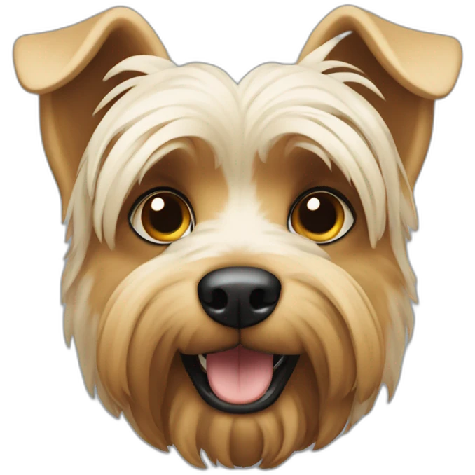 Yorkshire perro emoji