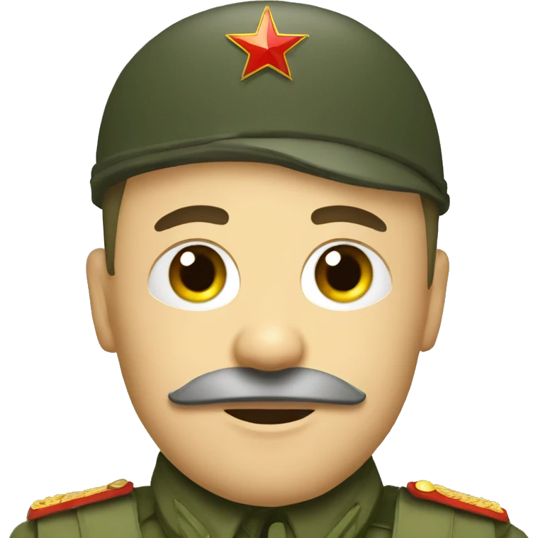 the USSR Soldier emoji