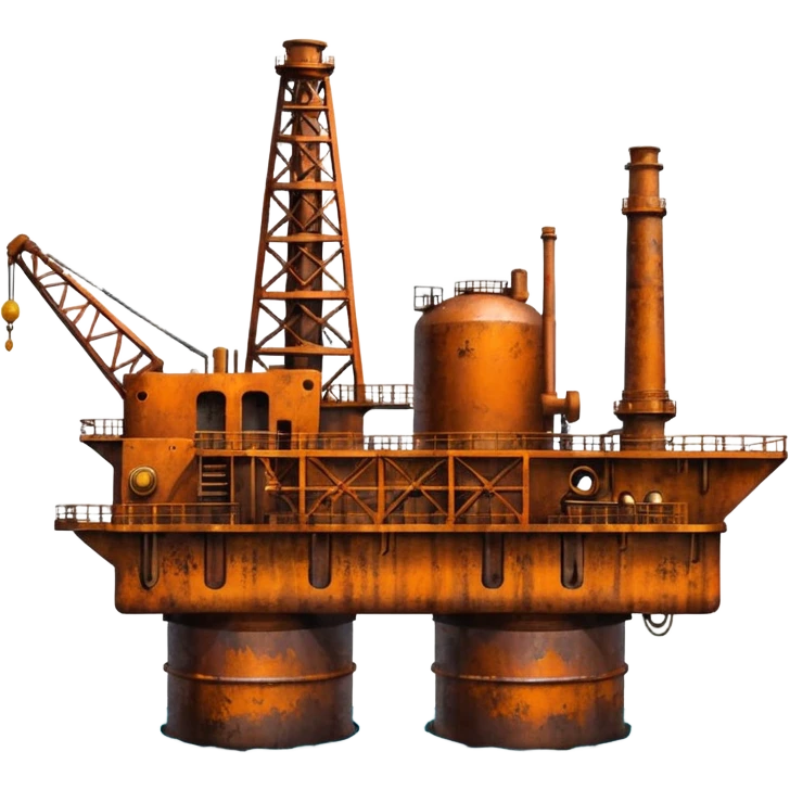 off shore oil field emoji