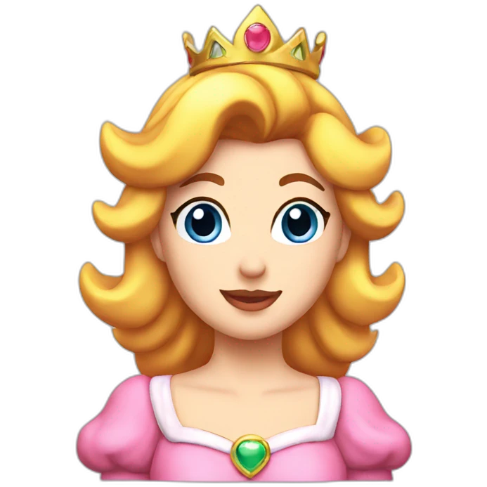 princess peach emoji
