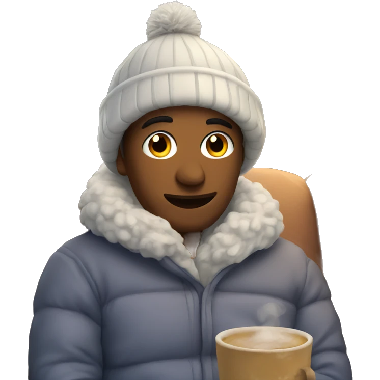 Cozy winter  emoji