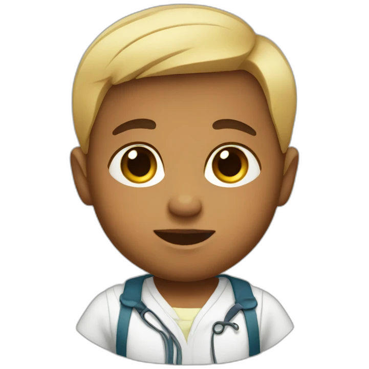 Professional baby emoji