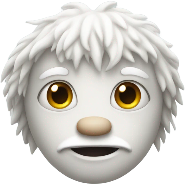 white creature emoji