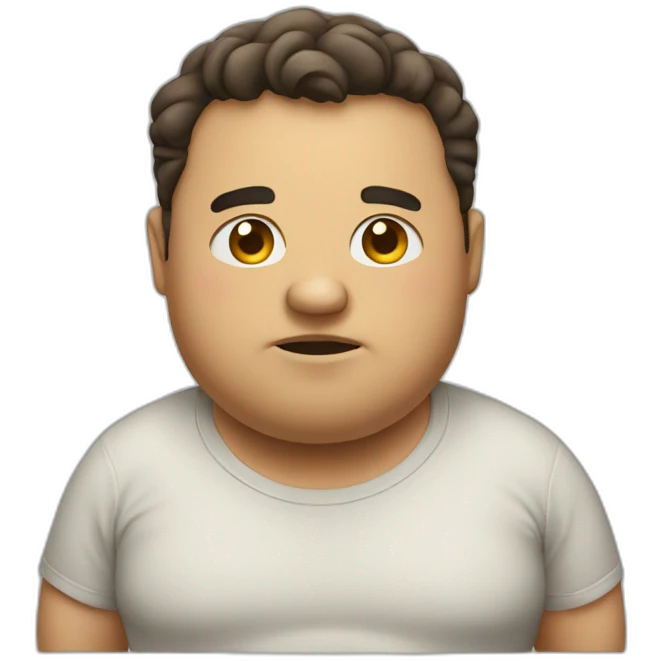 Fat emoji