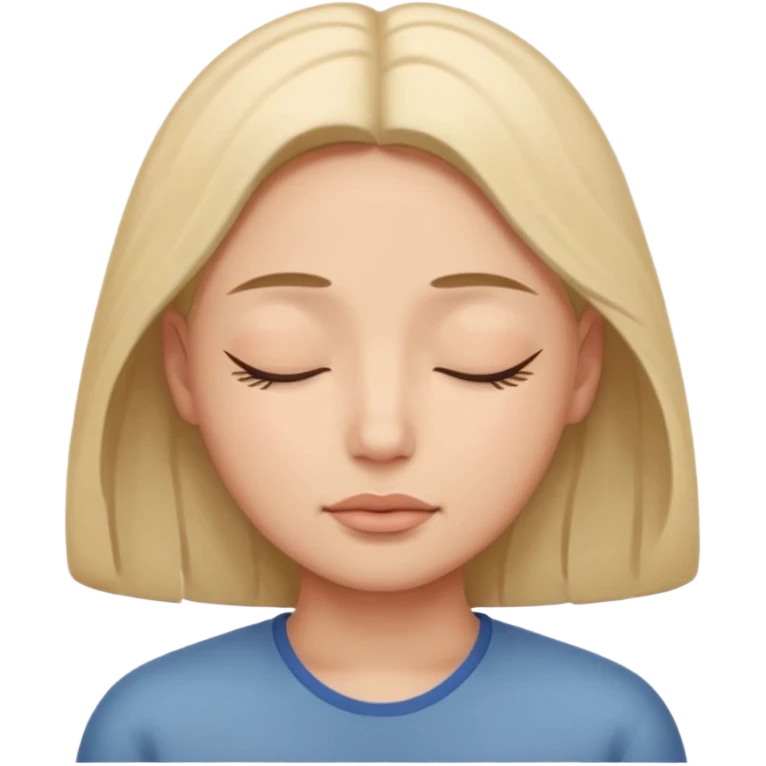 with eyes closed emoji