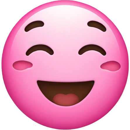 Happy crying face with pink hearts everywhere emoji