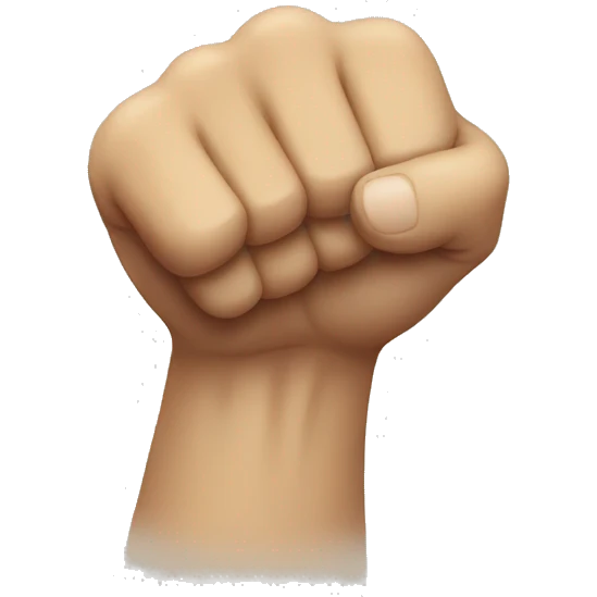 hug fist emoji