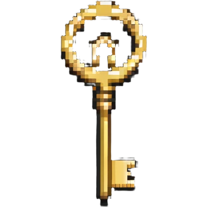 golden key emoji