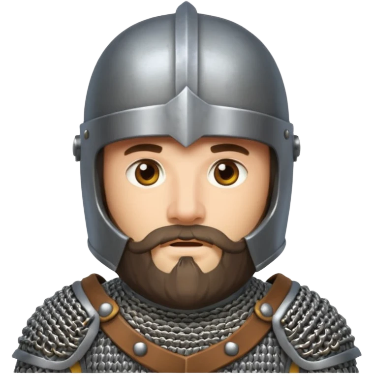 BEARDED Knight  emoji