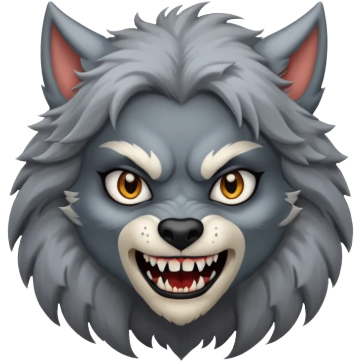 girl werewolf emoji