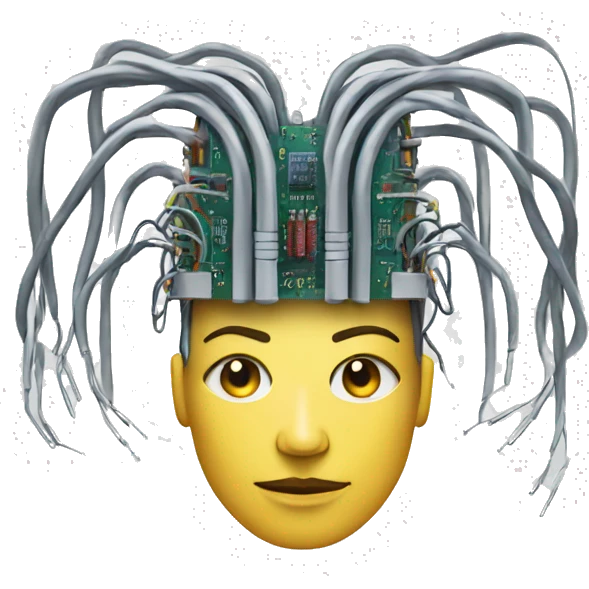 cyborg wires and circuits  emoji