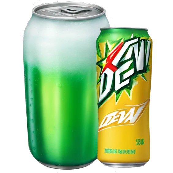Mountain Dew Baja Blast beverage emoji
