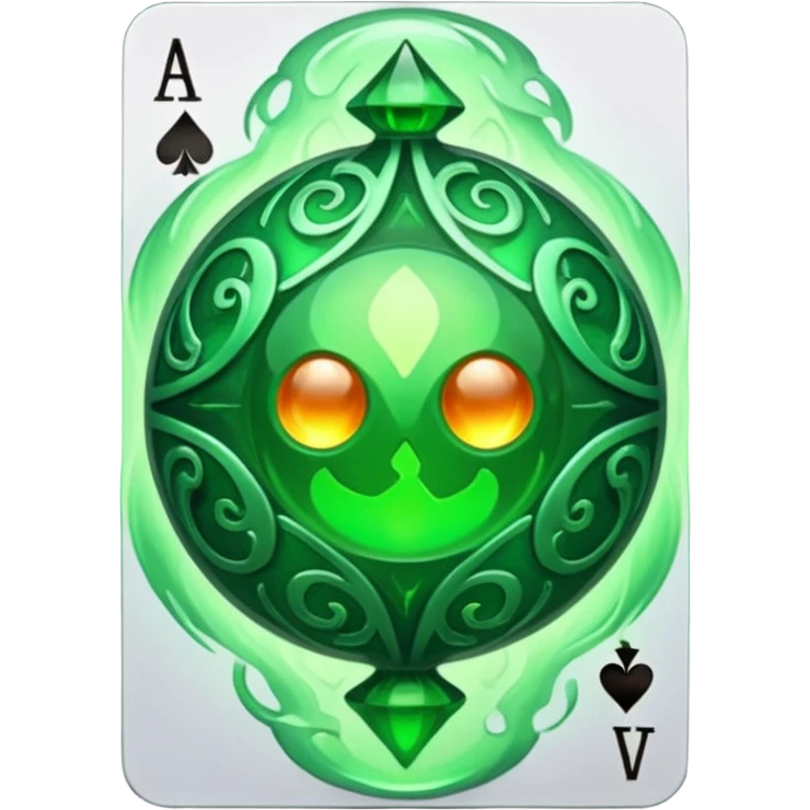 life elemental orb in playing card emoji