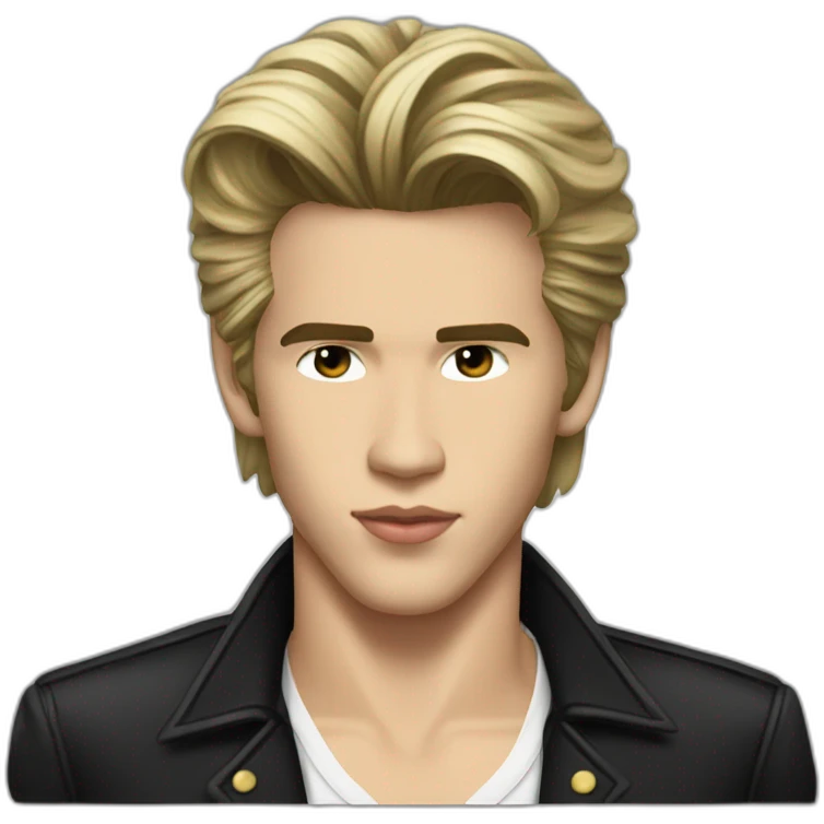 Austin Butler as Elvis Presley emoji