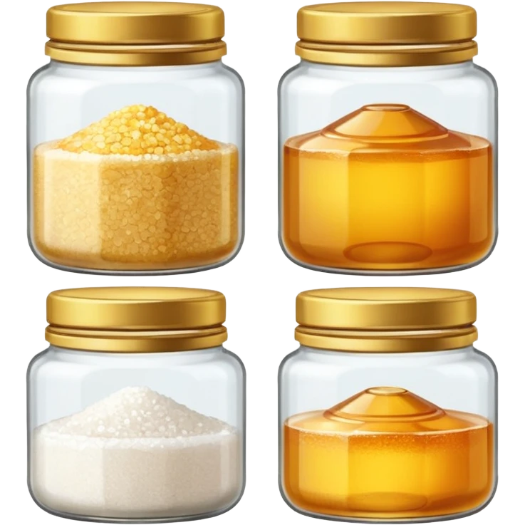 Salt and honey but separate  emoji