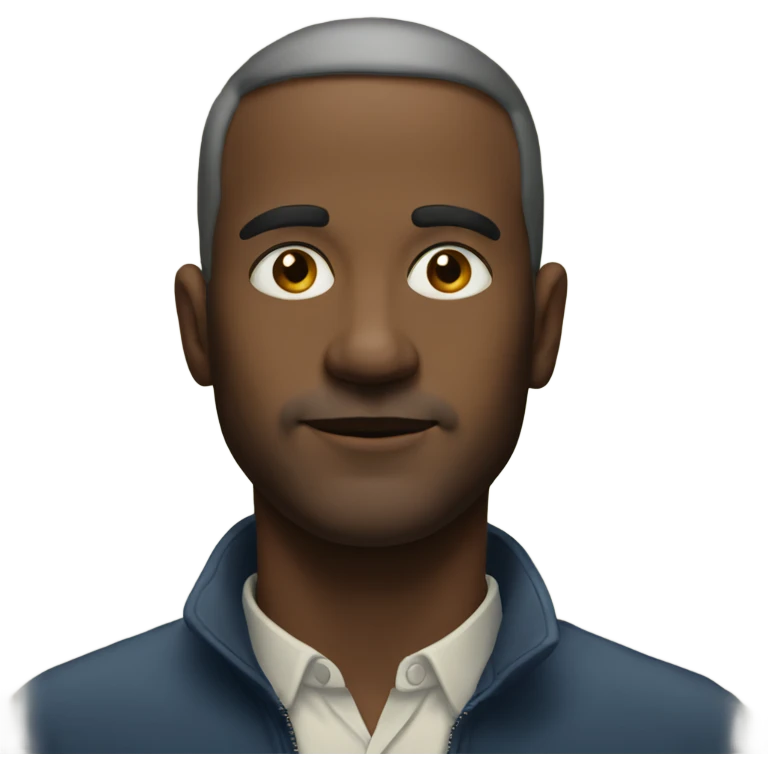 Color portrait of a man emoji