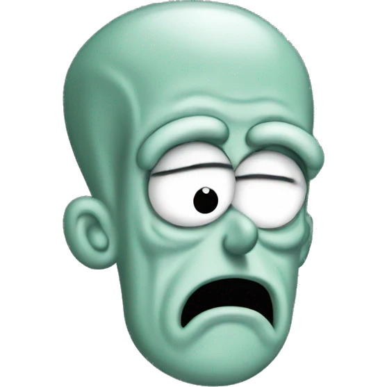 Squidward emoji