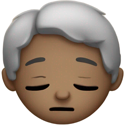 sleepy emoji