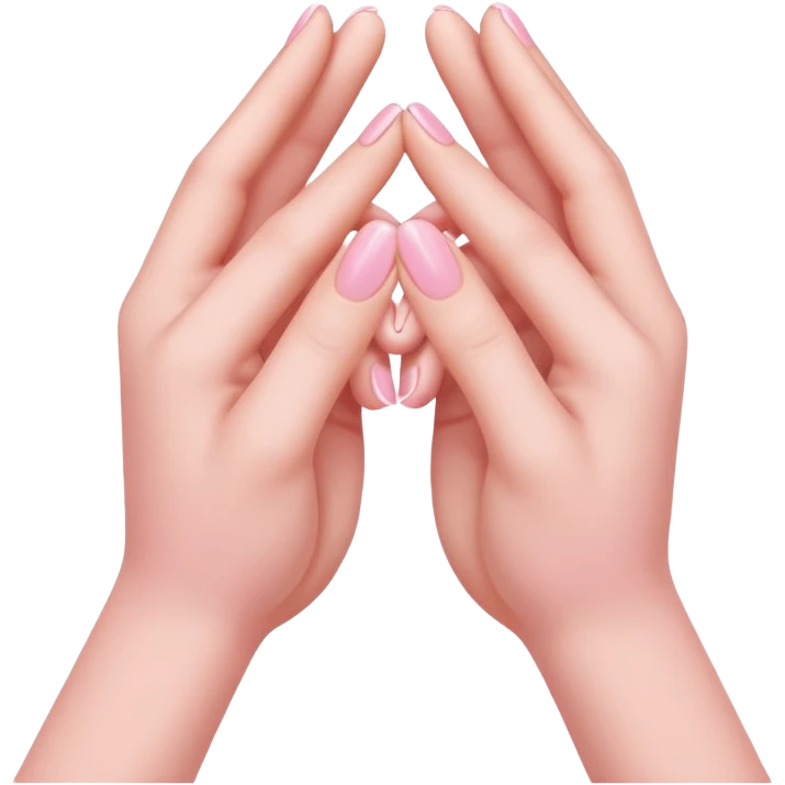 Pinky promise like two hands with pinkies interlocked  emoji