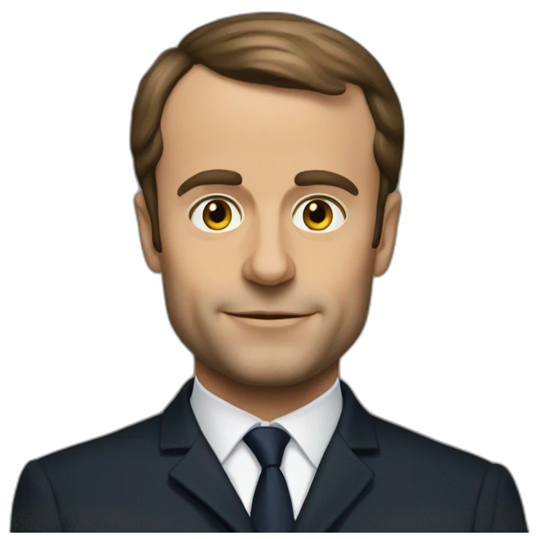 Emanuel Macron qui dore emoji