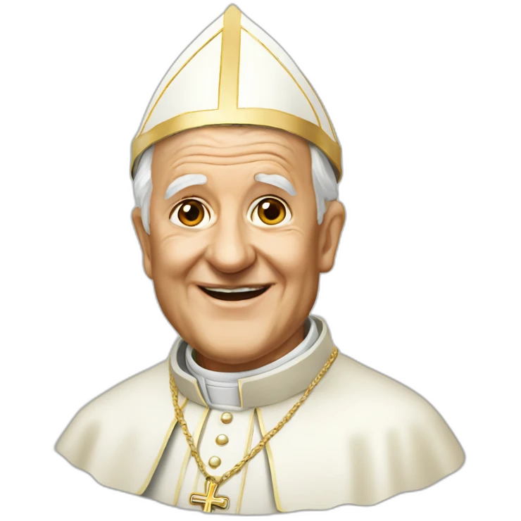 pope John Paul emoji