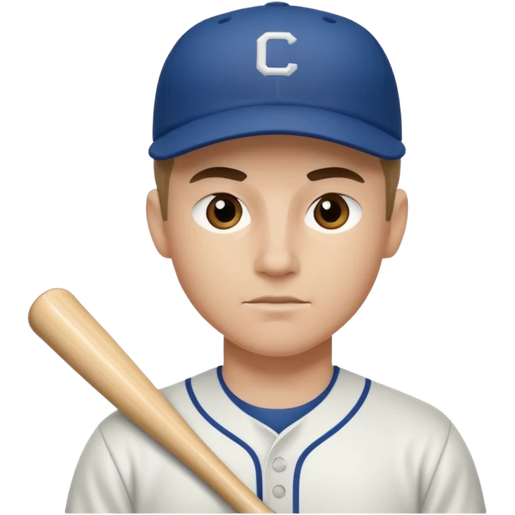 beisbolista haciendo ejercicios   emoji