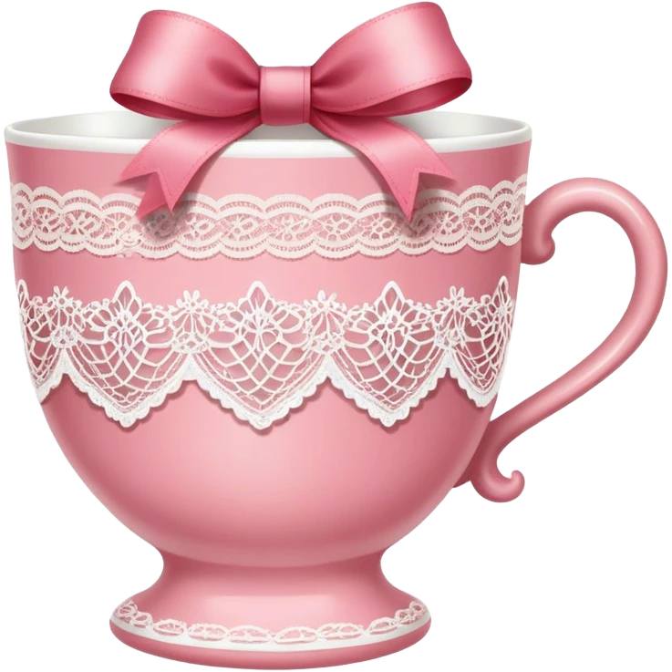 coquette cup emoji
