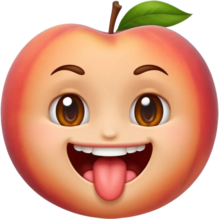 emoji face biting its lip, flirty expression emoji