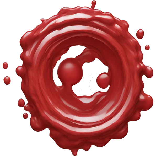 red viscosity circle  emoji