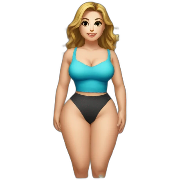 pixelart-pawg-bigbutt-legs-behind emoji