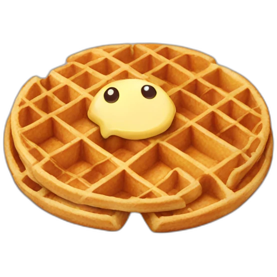 Waffles emoji