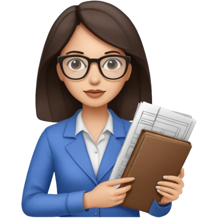 architect woman light skinned dark brown hair emoji