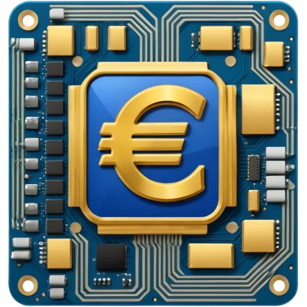 Motherboard euro sign  emoji