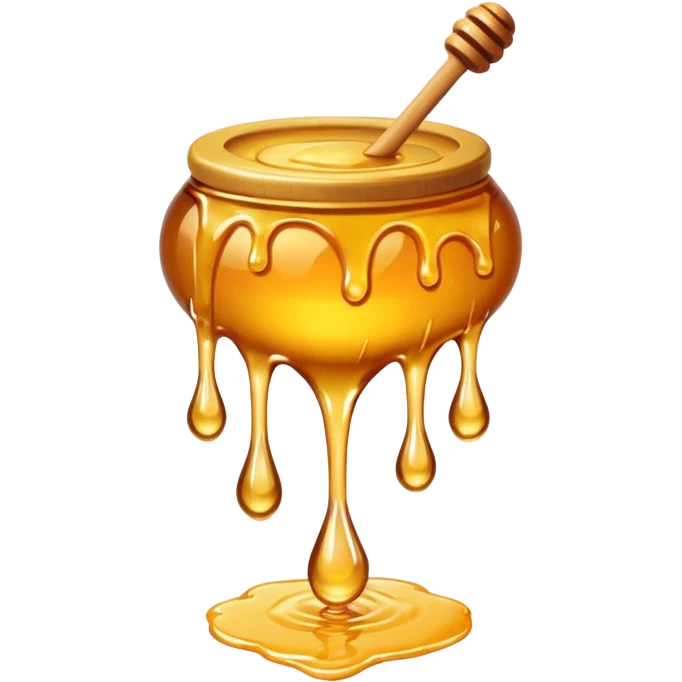 a honey dmoji emoji