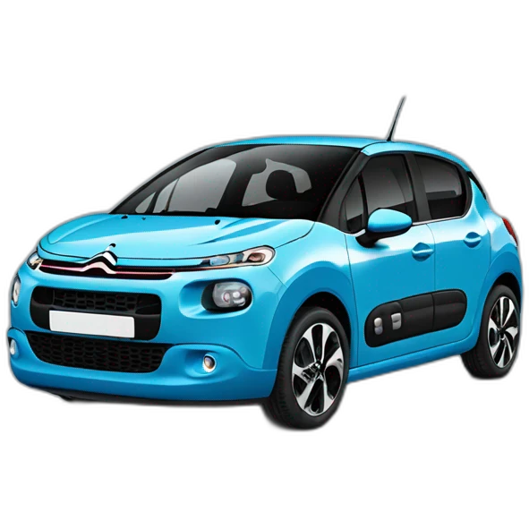 citroen c3 bleue emoji