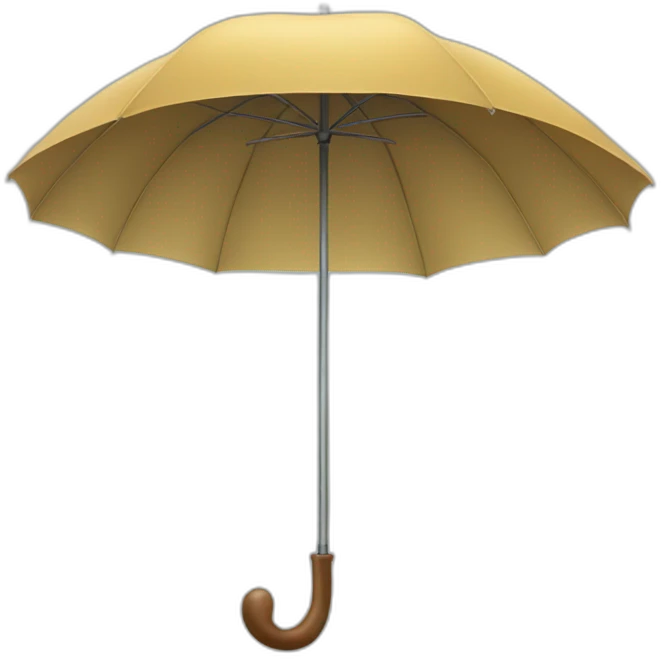 mustache under the umbrella emoji