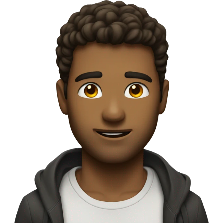 My face When I see a guy that I liked emoji