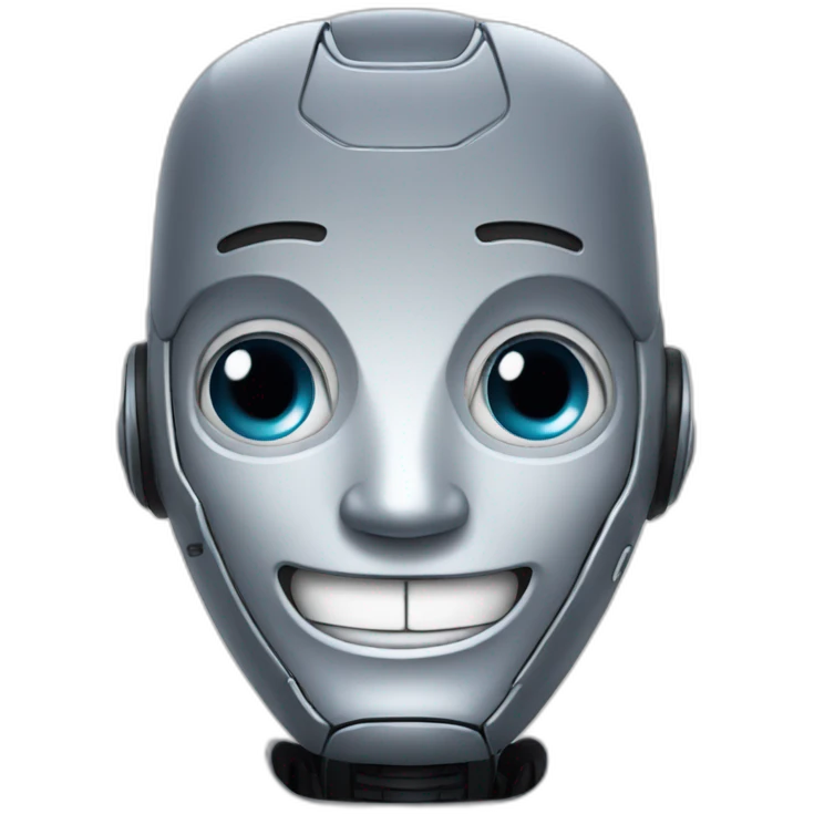 smiling robot emoji