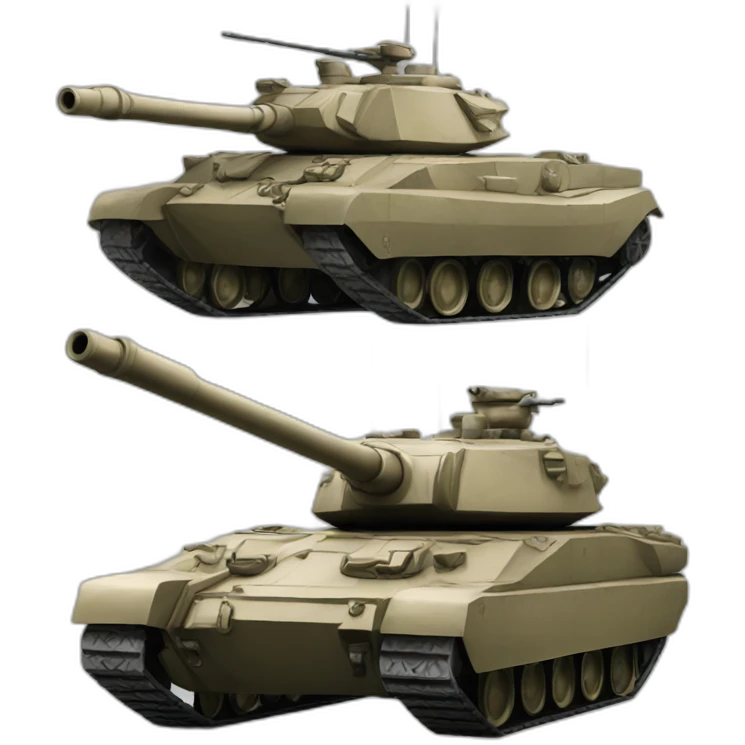 Modern tank emoji