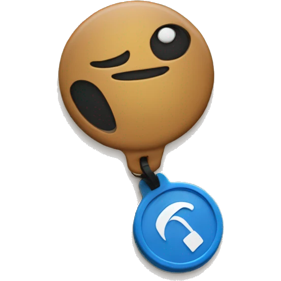AirTag with “PC5” on it emoji